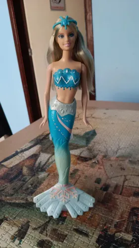 Boneca Barbie vida de sereia 2: Selena