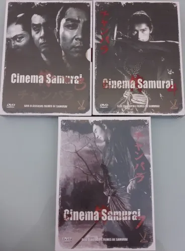 Cinema samurai 3,4 e 7 dvd