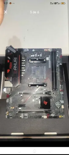 Placa mãe Pichau Ryzen B550M-PX Aceita SSD Nvme