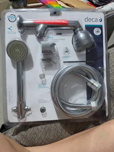 Chuveiro com desviador e ducha manual Deca Max - modelo 1975.C.