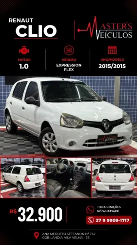Renault Clio Rn/alize/expr./1.0 Hi-power 16V 5P 2015