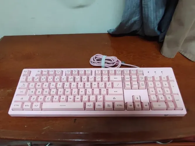 Teclado de Membrana Onikuma Rosa