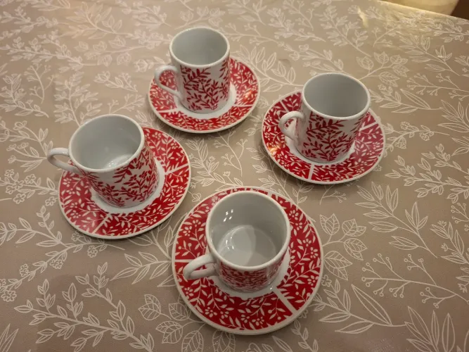 Jogo xícaras de café