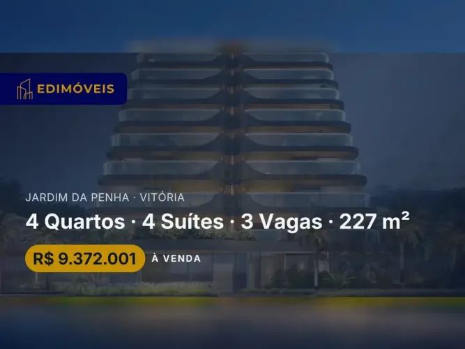 Apartamento 4 suítes em Jardim da Penha, agende sua visita exclusiva!