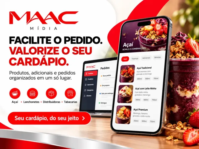 App de pedidos e gestão personalizado