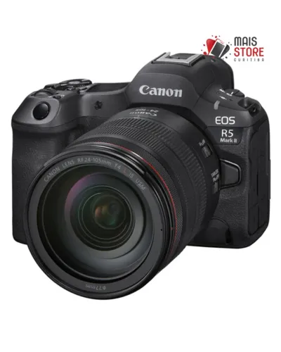 Câmera Canon EOS R5 Mark II Kit 24-105mm f/4 Lens - (Novo/Lacrado)