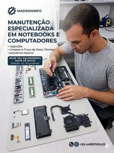 Manutenção de Notebooks e Computadores