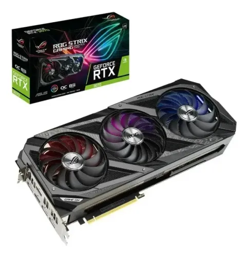 Placa de Video Asus Rog Strix Nvidia Geforce Rtx 3070 (Usado)