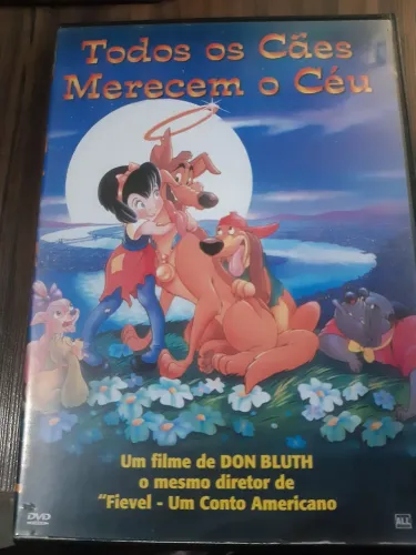 Dvd todos os cães merecem o ceu original