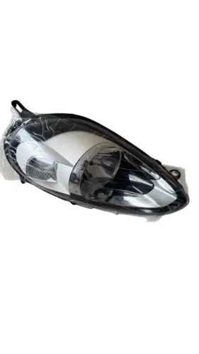 Farol Fiat Punto 2013 A 2018 Máscara Negra L.d Novo Original