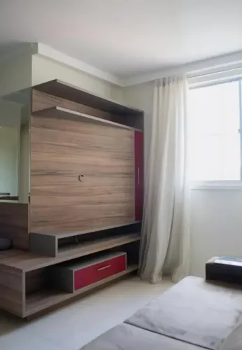 Apartamento ( 2 dormitórios ) , aluguel anual com caução e com mobília.