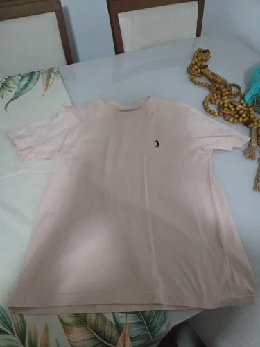 Camisa Rosa salmão tamanho M