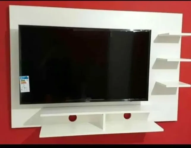 Painel de tv branco até 50pol apenas 190