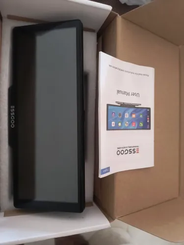 Multimídia Portátil Carplay Android Auto 10.26" Essgoo Novo