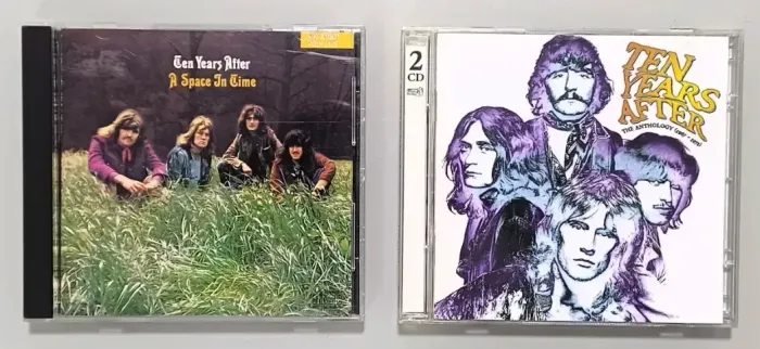 Kit Lote CD Ten Years After - A Space In Time e Coletânea Dupla Anthology (Importados)