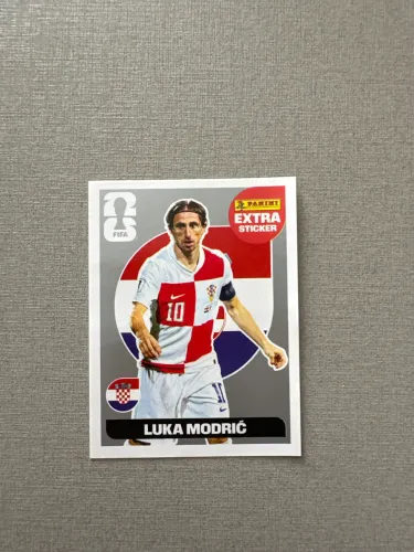 Figurinha legend Luka Modric Prata Original 