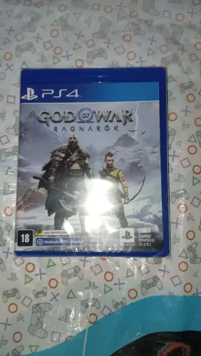 God of War Ragnarok PS4 Novo Lacrado