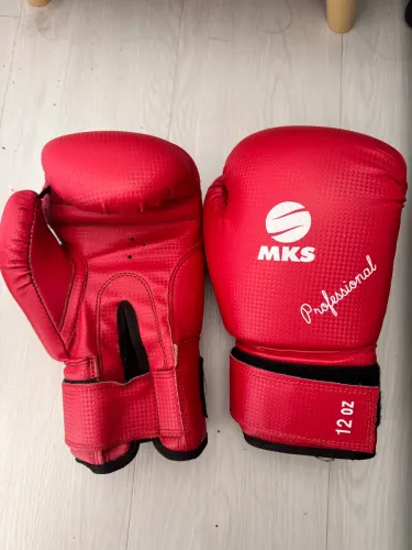 Luva MKS 12oz vermelha
