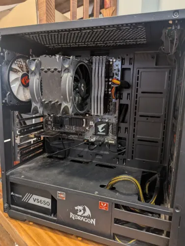 Pc Gamer ryzen 5 5600 32gb ddr4 SSD 2tb