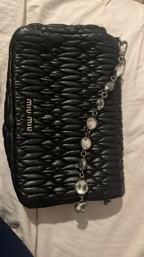 bolsa miumiu crystal
