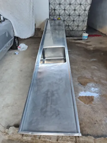 Pia de aço inox