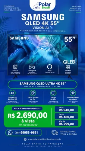 TV SAMSUNG QLED 4K 55