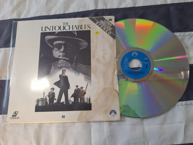 LaserDisc The Untouchables Original Filme Colecionável