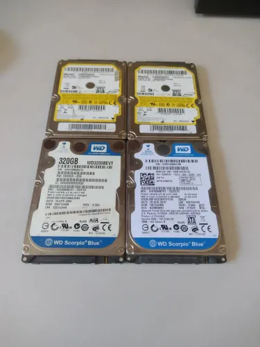Kit - 4 HDs para notebook