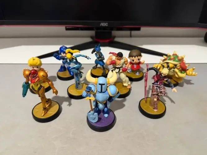 Lote Amiibo Nintendo Smash Bros / Shovel Knight - Originais (Avulsos ou Lote)