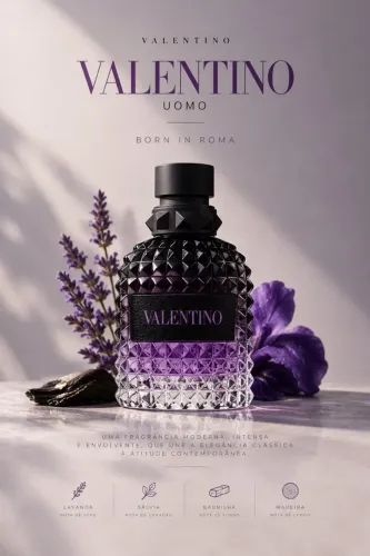 VALENTINO BORN UOMO PURPLE