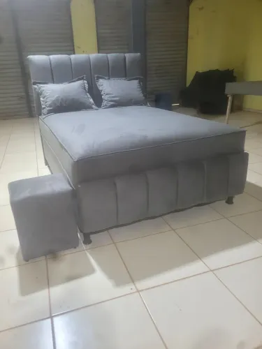 Cama Casal completa com Design