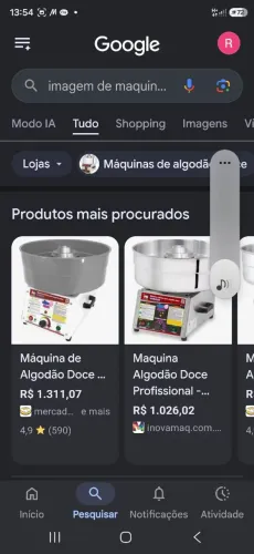 Vendo maquina de algodao doce