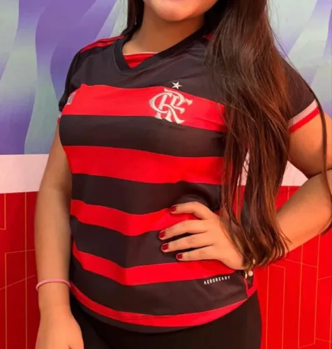 Camisa do Flamengo Feminina (Tradicional)