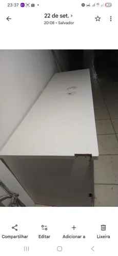 Bancada "tipo "balcão