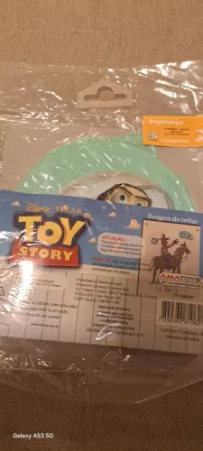 Boneco inflavel toystory