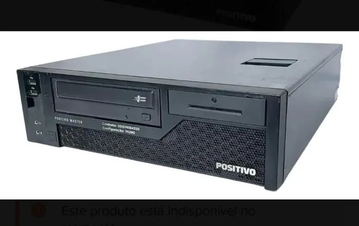 CPU compacta Core I3 4ªG - 8GB RAM - 500HD - Windows 10 - Rodando Liso