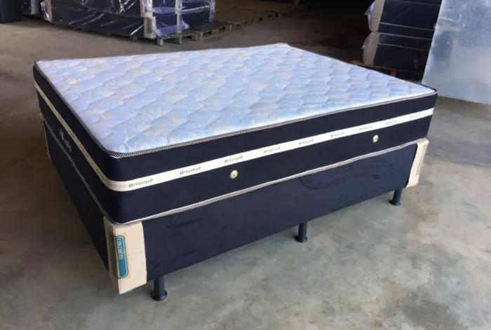 Cama box molas ensacadas casal pronto entrega