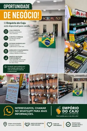 Loja de produtos NATURAIS