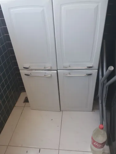 Armário de cozinha de aço