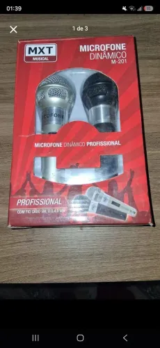 Microfone com defeito