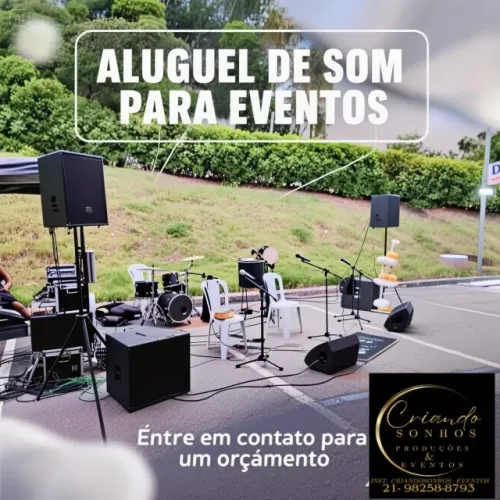 LOCAÇÃO DE SOM