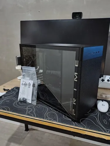Gabinete gamer Asus Prime 201 zerado! Beleza, construção e qualidade!