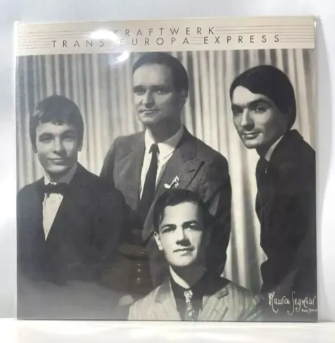 Vinil Kraftwerk Trans Europa Express Lp Alemanha Como Novo