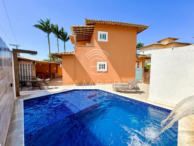 PRAIA RASA, CASA COM PISCINA E VISTA MAR EM BÚZIOS