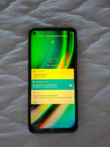 Motorola Moto G9 Plus- Usado com tela manchada