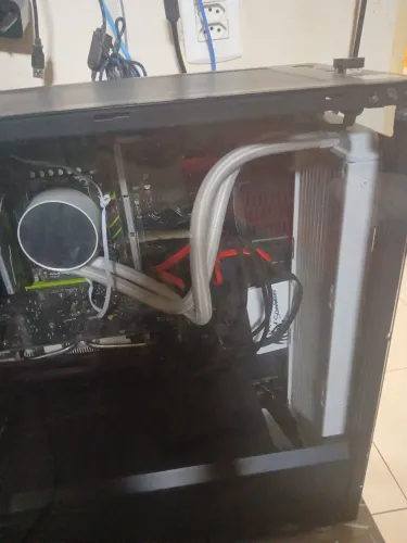 WATER COOLER TEUCER 360mm BRANCO ARGB
