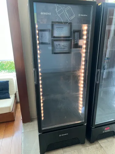 Refrigerador Expositor Vertical Metalfrio 398L All Black 127v