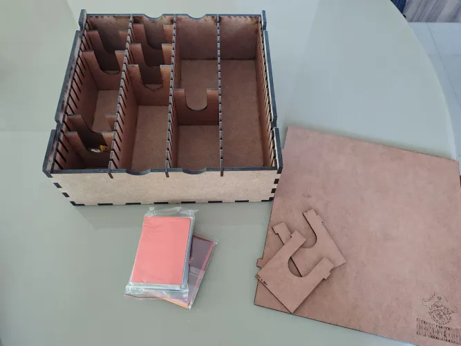 Caixa organizadora bucaneiros para Magic the gathering e pokémon