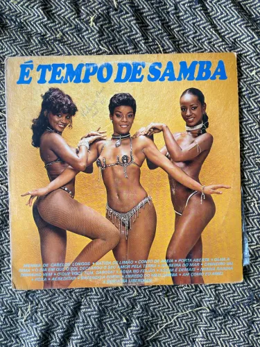 LP Vinil - É tempo de samba - 1984