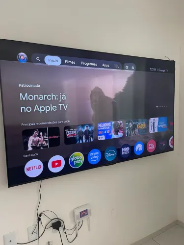 TV DE 75 polegadas TCL ultra 4k 